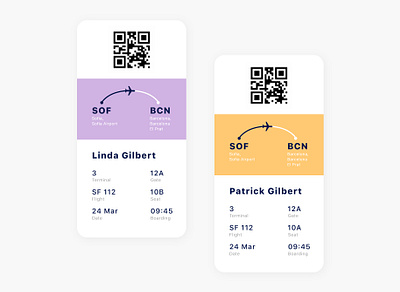 Boarding Pass DailyUI #24 air lines app boarding boardingpass challenge daily dailyui design fly graphic design illustration mobile pass plane ticket travel ui uiux user interface ux