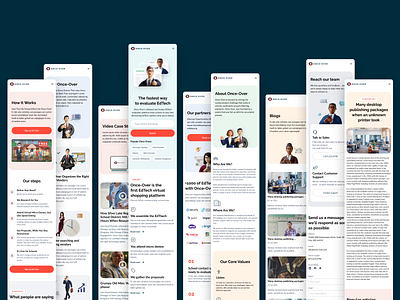 Responsive design - once-over.com 3d about us blog contact design edtech mobile responsive responsive design rwd us ux design version visitors web website