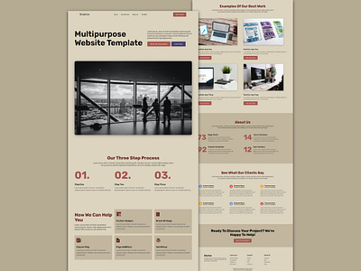 Startex - Multipurpose Website Template html landing page multipurpose website template service business web design web development website template