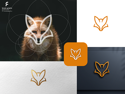 Foxemon Logo animals awesome branding circle clean corporate branding design fox graphic design grid illustration inspirations line logo logodesign minimal modern simple vector