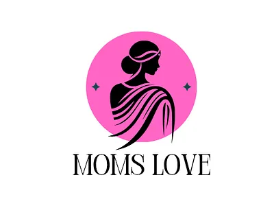 Moms Love branding graphic design logo