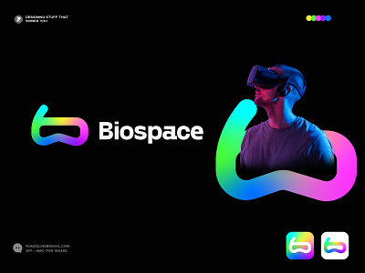 Virtual Reality Logo - Tech Futuristic Logo - Metaverse Logo augmented reality b logo branding ecommerce flat futuristic gradient logo letter mark monogram logo logodesign metaverse modern logo mutlivr symbol technology logo vector virtual reality vr ar vr logo web3