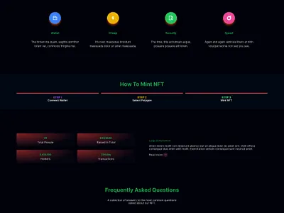 Spoly NFT minting Dapp - Polygon dapp minting nft polygon ui
