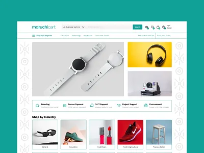 E-Commerce Website branding design illustration ui design ui design challenge uiuxdesign