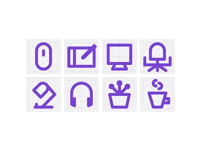Essential Designer Equipment Free Icon Set 24x24pix ai branding design figma geometric icon tech technology ui
