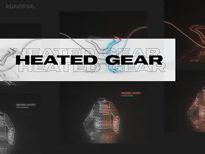 Design | Heated Gear art daily ui daily ui challenge dailyui design design art experiment graphic graphic design graphics heat illustration negative neon neonlight ui