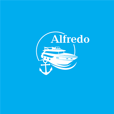 Alfredo logo design branding design flat graphic design icon illustration illustrator logo vector