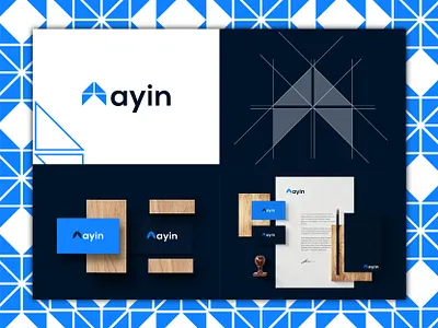 Ayin awesome branding dailylogodesign design designer designinspiration graphic design illustration logo logodesign monogram pattern ui