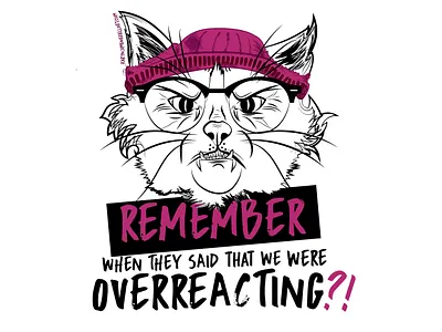 Women's Rights adobe illustrator cat human rights illustration my body planned parenthood roe vs. wade typography women empowerment womens march womens rights