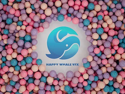 Colorfull Balls Logo Placeholder 3d 3dsmax abstract ball beautiful colorfull design eye catching logo placeholder sphere spheres