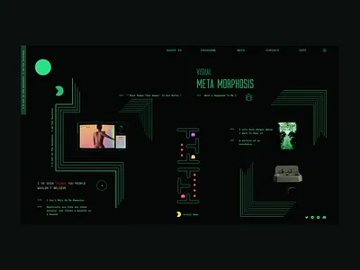 Metamorphosis or 90s design ilo chani ui web web concept web design webdesign