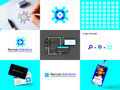 visual assistance support tool - smart assistance - logo design admin assistance brand identity branding car remote chat design graphic design help logo logo design logodesign minimal minimalist smart assistance tool vector visual assistance