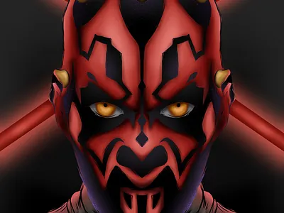 Darth Maul | May the 4th Be With You art illustration infinite painter photoshop vector