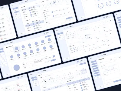 Wireframes schedule web app agenda app calendar design schedule typography ui ux wireframes