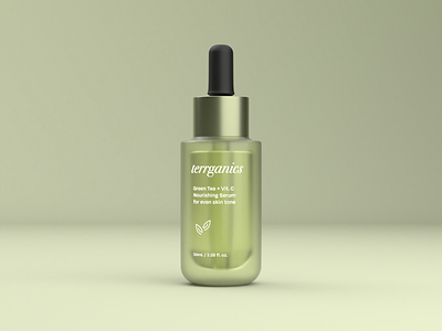 Terrganics Serum abstract branding clean design geometric illustration logo logomark minimal ui