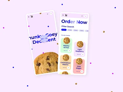 Treat Yo Self Web App Redesign beautiful branding cards colourful cute design ecommerce filters modern pastel pink playful ui ux vibrant web web design