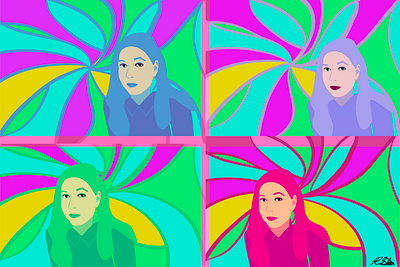 Meet Jess =] #popart #digitalart #illustrator #procreate design graphic design illustration