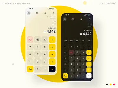 Daily UI Challenge #4 appdesign calculator dailyuichallenge glassmorphism interactiondesign minimal productdesign ui uitrends userexperience userinterface ux uxdesign uxui visualdesign