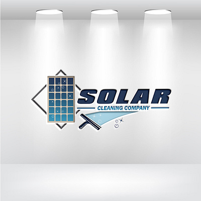 Solar Cleaning Company 3d animation branding business card cleaning logo flyer design graphic design illustration lettering logo logo logo design minimalist logo motion graphics poster design typography ui ux washing logo