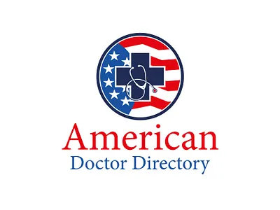 American Doctor Diredtory branding graphic design illustration logo design minimalist logo vector
