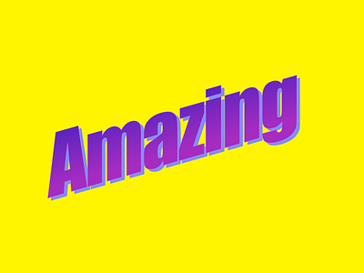 Amazing 3D Text 30daysoftype 3d amazing text txt type typographer typography