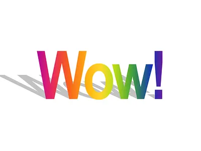 4 Years of Graphic Design 3d lettering shadows type typographer typography wow