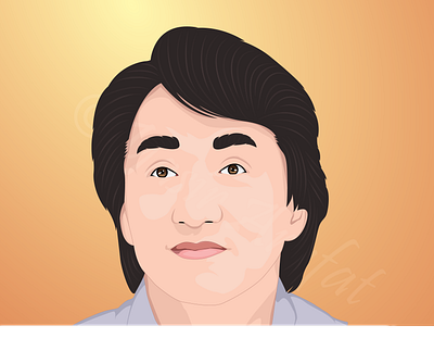 Vector of Jackie Chan 3d vector animation cartoon art cartoon your self in vector design face illustration face into vector face vector flat face vector full body illustraion graphic design illustration jackie chan portrait realistic face vector realistic illustratioon star jackie chan vector vector portrait vector your face