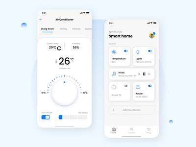 MOBILE APP SMART HOME DESIGN mobile app smart home uiux uiux design visiblemi