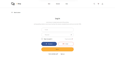 Free login templates: customize supported login loginlandingpage loginpage mockplus prototype ui