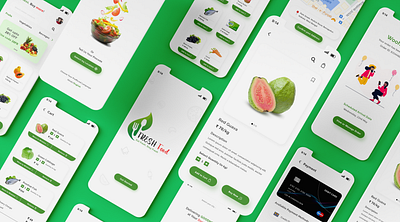 Grocery Delivering App app branding design icon illustration logo typography ui ux vector