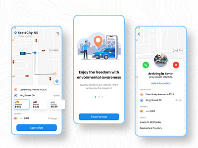 Taxi App Design booking app figma graphic design ride taxi ui