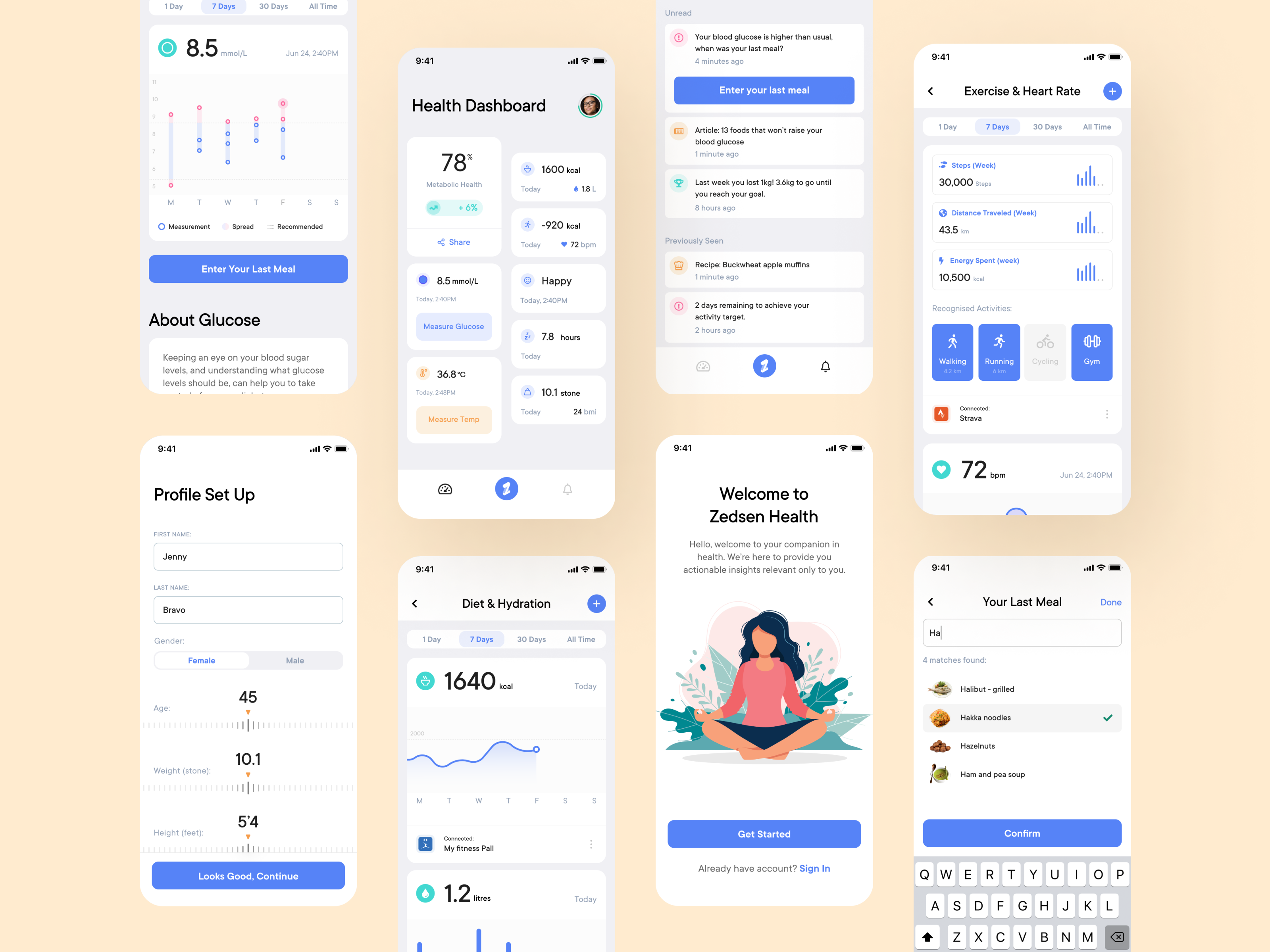 Zedsen - Health Monitor app