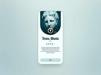 Online Musem Application android art button experience greek history material musem