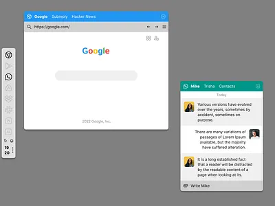 Moss 2022 gnome linux macos os ui ux windows