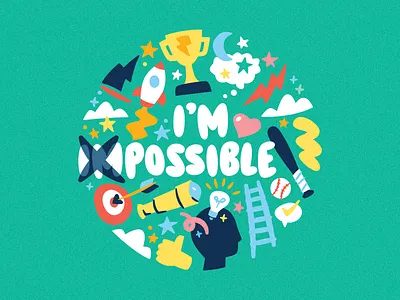 I'm Possible cover illustration book cover children illustration kids