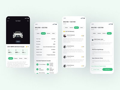 Car Auction App – Sleek & Modern UI advance ui design app design car app carauctionapp clean ui figma minimaldesign modern ui design product design ui uiux