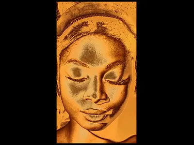 HEADPHONES ADVERTISEMENT ad advertisement after effects animated poster animation branding gold graphic design headphones illustration instagram mobile motion graphics music photo photography publicity social media ui ux