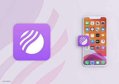 Simple app icon design app branding dailyui design icon logo mobile ui ux