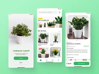 Online store app app e commerce eccomerce makeevaflchallenge makeevaflchallenge3 market marketplace minimalistic mobile mobile app online store shop shopping store typography ui uxui