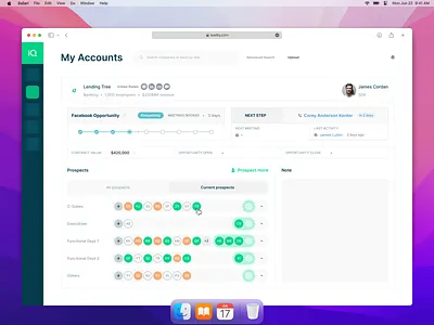 Sales App Dashboard Redesign dashboard design saas sales ui uiux