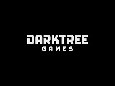 Dark Tree Games - Logotype branding crypto darktree design develop games gaming logotype minimal nft production typography we3