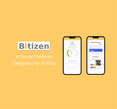 Bitizen app app design application branding design illustration logo messaging app mobi mobile mobile app ui