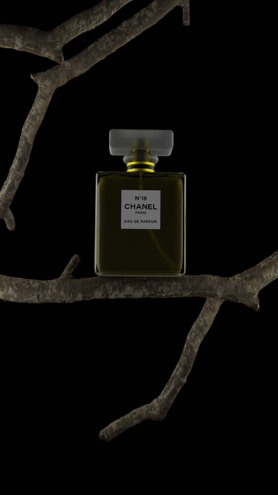 CHANEL PERFUME 3d blender branding design graphic design logo motion graphics