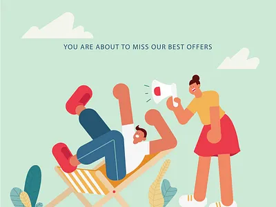 OFFERS! 3d abstract conceptart design designer flat freelancer funny gradient illustrator ui vector