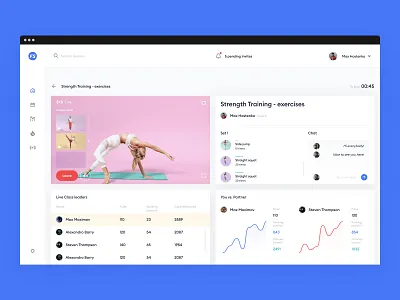 FanSport app concept design inspiration inteface ui ux