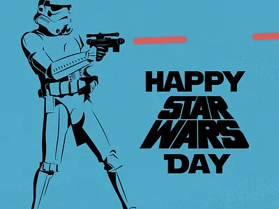 STAR WARS DAY design draw illustration starwars vector