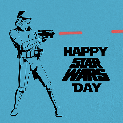 STAR WARS DAY design draw illustration starwars vector