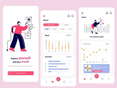 Mobile application design branding design figma illustration mobile app mobile app design mobile application mobile application design ui ux vector