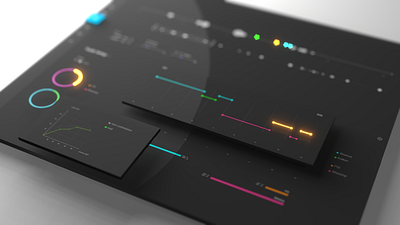 Dashboard 3 3d analysis arbitrage branding crypto design graph graphic design market trade ui visualization