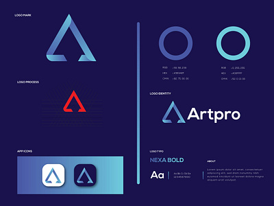 "A" Modern logo design concept-Logo Design -Monogram logo 3d a logo branding graphic design logo logoawesome logodesigner logoinspiration logomaker logomark logos logosketch logotypes logovector logowork logoworld modern logo modernlogo monogramlogos motion graphics